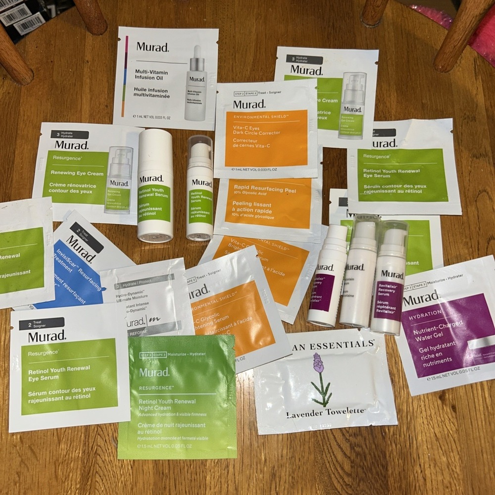 Murad: Resurgence Retinol Youth Renewal Night Cream Travel Size Lot New B2